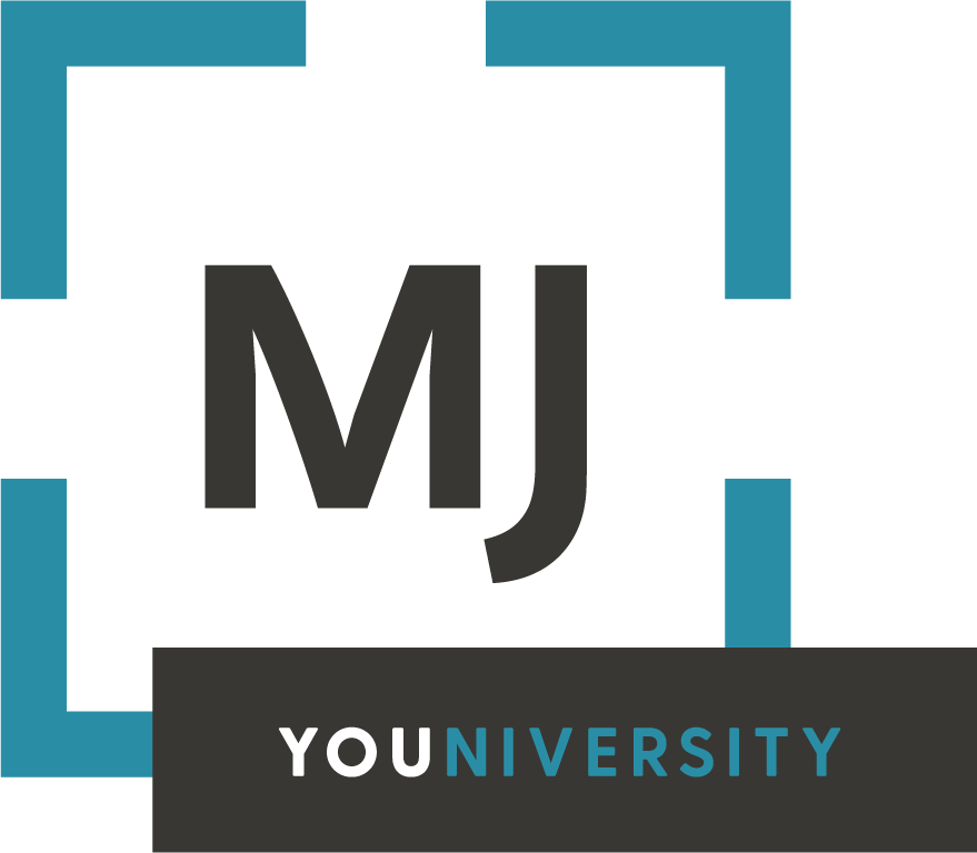 MJ YOUNIVERSITY logo.