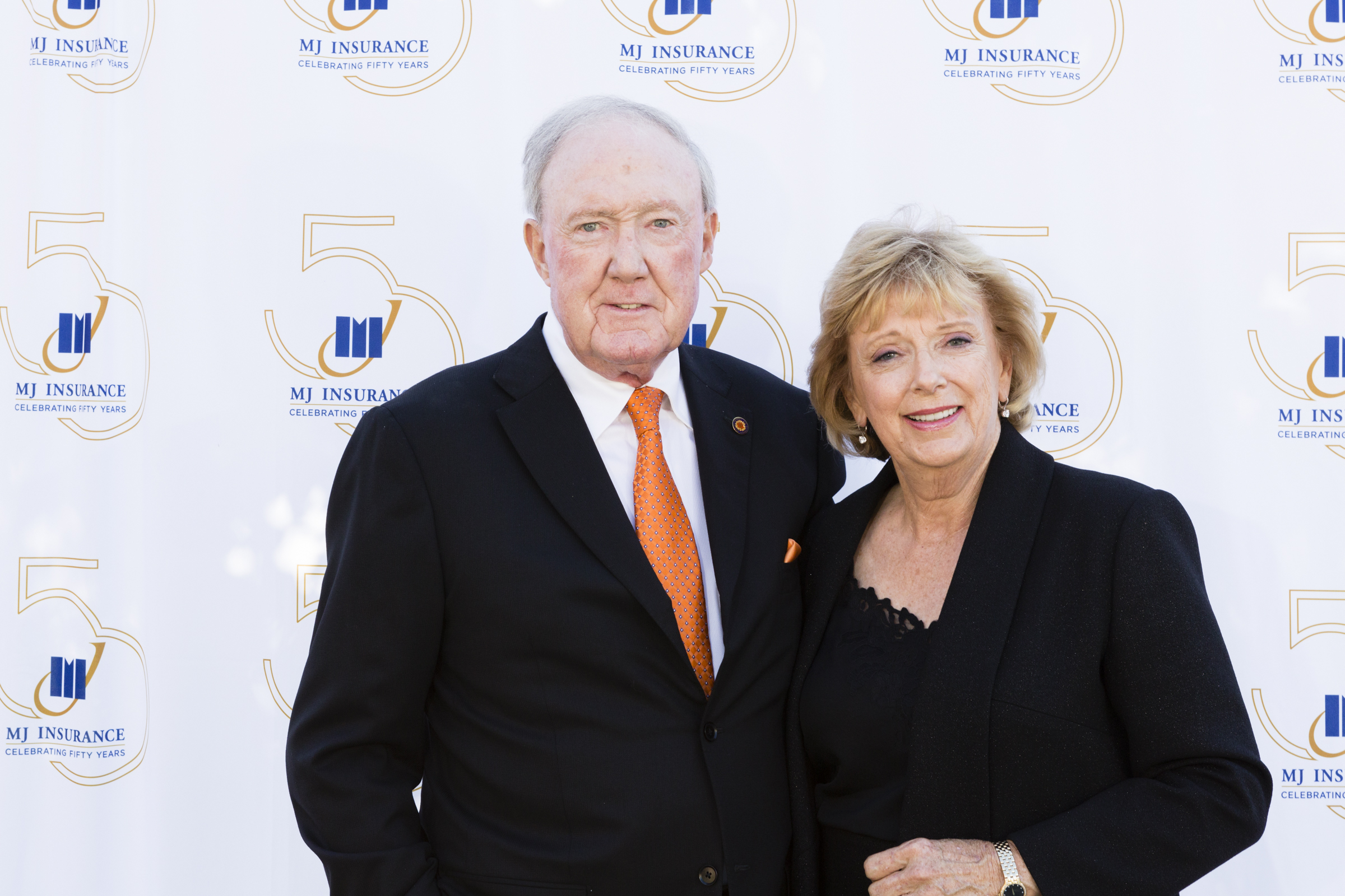Chairman Michael M. Bill and his wife.